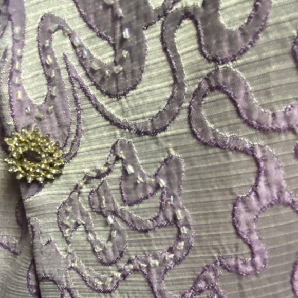 Lovely Lavendar formal dress with jacket - Picture 2 of 7
